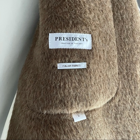 NWT PRESIDENT’S Egg Alpaca Coat- Brown - Picture 4 of 15